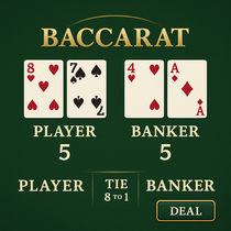 OceanSpin - Baccarat - Elegantes Kartenspiel