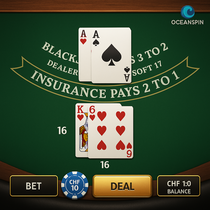 OceanSpin - Blackjack - Klassisches Kartenspiel